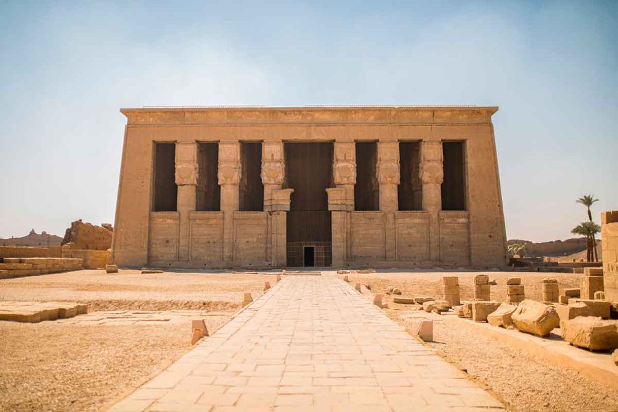 Jednodniowa wycieczka do świątyń Abydos i Dendera z Hurghady lub Marsa Alam